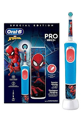 Oral-B Vitality Pro Kids 3+ Spider-Man Elektrikli Diş Fırçası - Oral-B