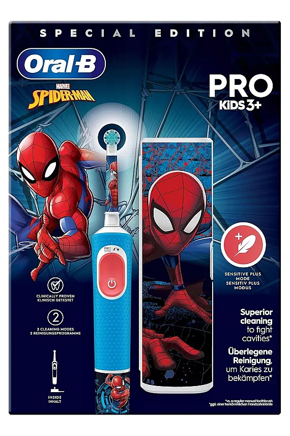 Oral-B Vitality Pro Kids 3+ Spider-Man Elektrikli Diş Fırçası - 2