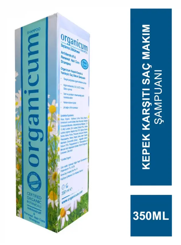 Organicum Kepek Karşıtı & Saç Bakım Şampuanı 350ml - 1