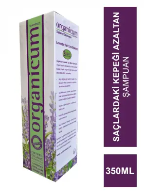 Organicum Lavanta Saç Bakım Şampuanı 350ml - Organicum