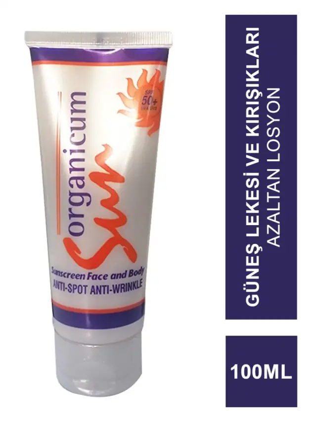 Organicum Spf 50 Yüz ve Vücut Koruyucu Güneş Losyonu 100 ml - 1
