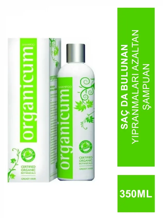 Organicum Yağlı Saçlar İçin Şampuan 350ml - 1