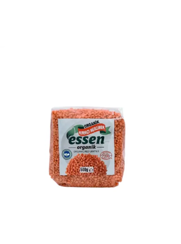 Organik Kirmizi Mercimek 500 Gr - 1