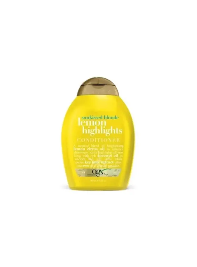 Organix Lemon Highlights Conditioner 385 ml Sarı Saçlar İçin Saç Bakım Kremi - 1