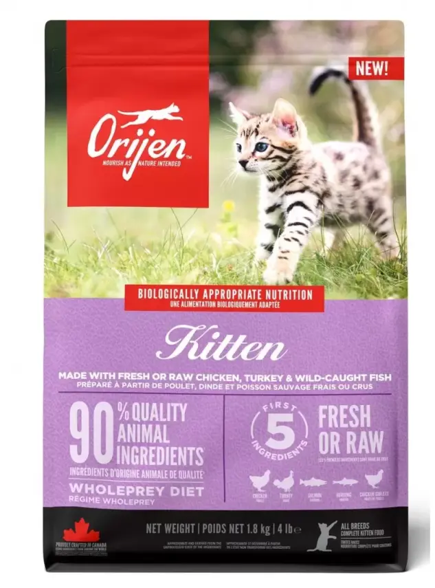Orijen Mama Kedi Tahısız Kıtten 1,8Kg - 1