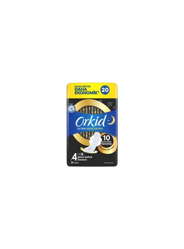 Orkid Ultra Gece Extra - Boy : 4 - 20 Adet - 1