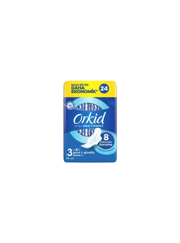 Orkid Ultra Gece & Gündüz - Boy : 3 - 24 Adet - 1