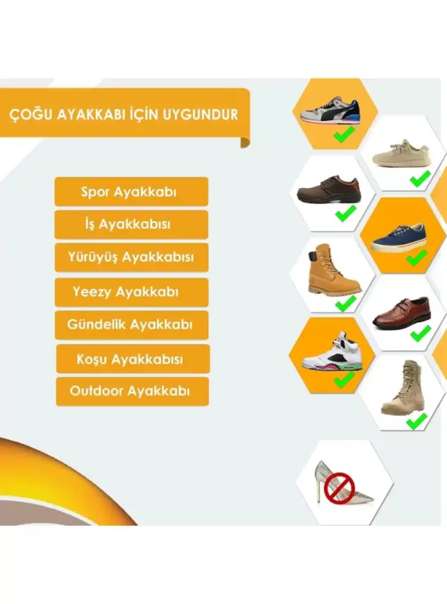 Ortosole Topuk Dikeni Tabanlık 36-40 - 5