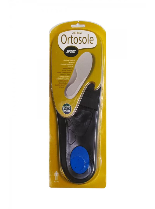 Ortosole Topuk Dikeni Tabanlık 40-45 - Poblex