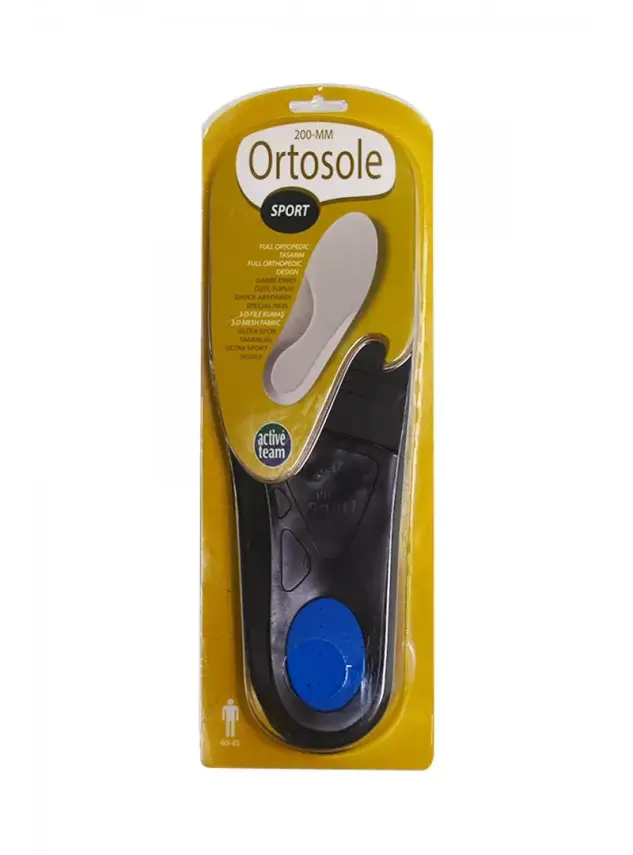 Ortosole Topuk Dikeni Tabanlık 40-45 - 1