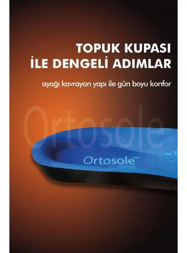 Ortosole Topuk Dikeni Tabanlık 40-45 - 6