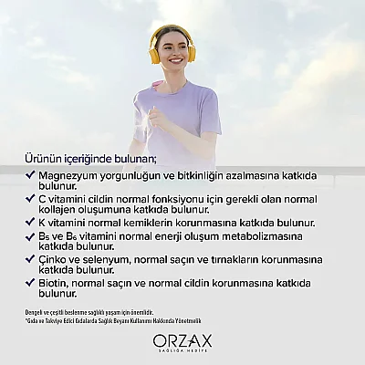 Orzax Day2Day Collagen Mag Plus 45 Saşe 12,85 gr - 4
