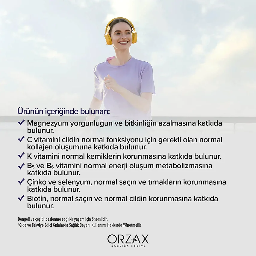 Orzax Day2Day Collagen Mag Plus 45 Saşe 12,85 gr - 4