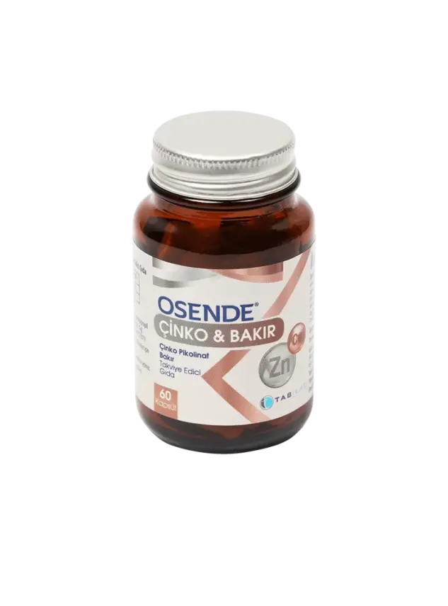 Osende Çinko & Bakır 60 Kapsül - 1