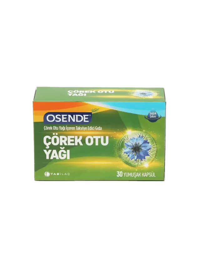 Osende Çörek Otu Yağı 30 Kapsül - 1