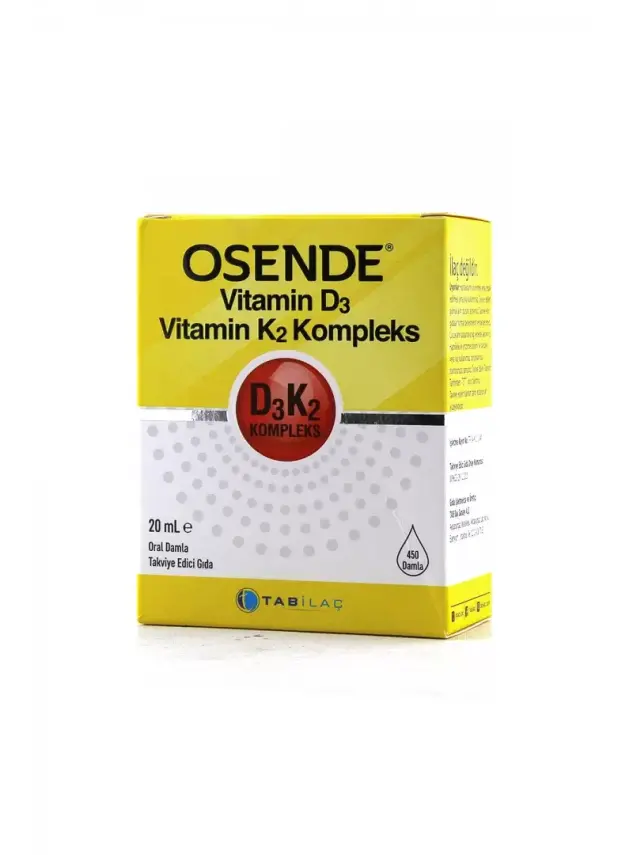 Osende D3K2 Complex 20 ml Damla - 1