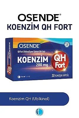 Osende Koenzim 200mg QH Fort 30 Yumuşak Kapsül - 1