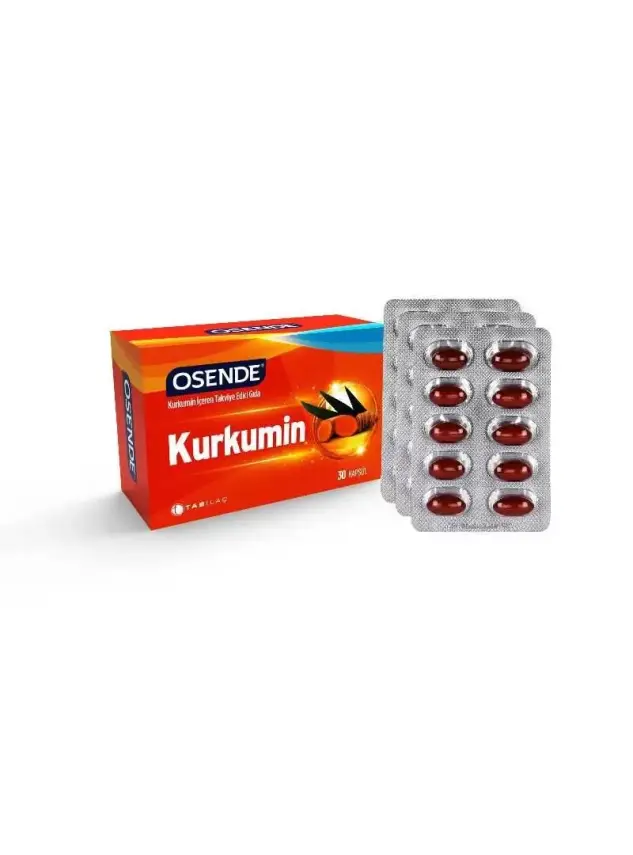 Osende Kurkumin 30 Yumuşak Kapsül - 1