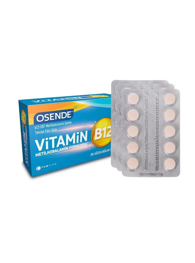 Osende Vitamin B12 30 Tablet - Tabilaç