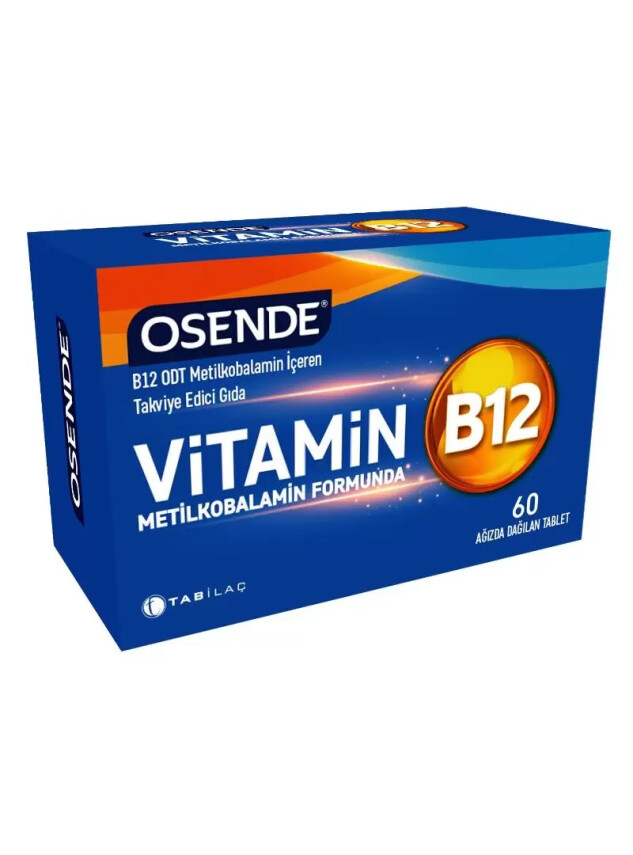 Osende Vitamin B12 60 Tablet - Tabilaç