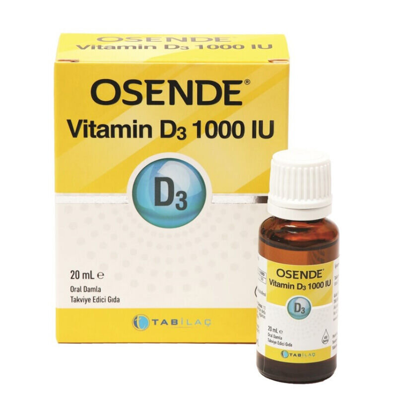 Osende Vitamin D3 Damla 1000 IU 20 ml - 4