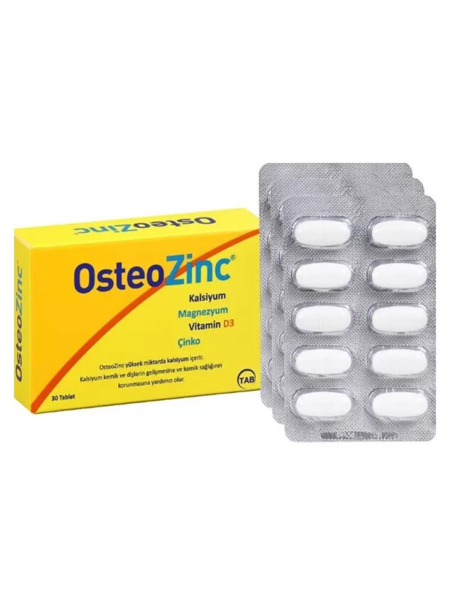 Osteozinc 30 Tablet - Tabilaç