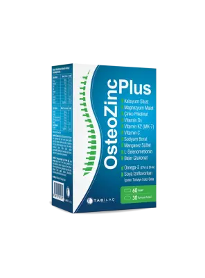 OsteoZinc Plus 60 Tablet + 30 Kapsül - Tabilaç