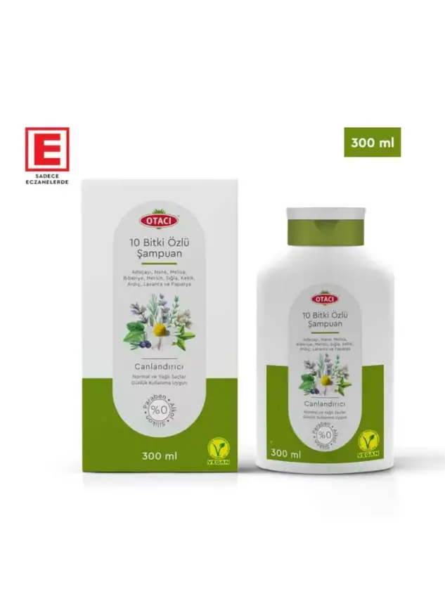 Otacı 10 Bitki Özlü Canlandırıcı Şampuan 300 ml - 2