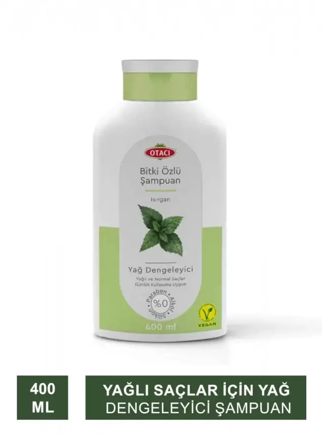 Otacı Bitki Özlü Yağ Dengeleyici Şampuan 400 ml - 1