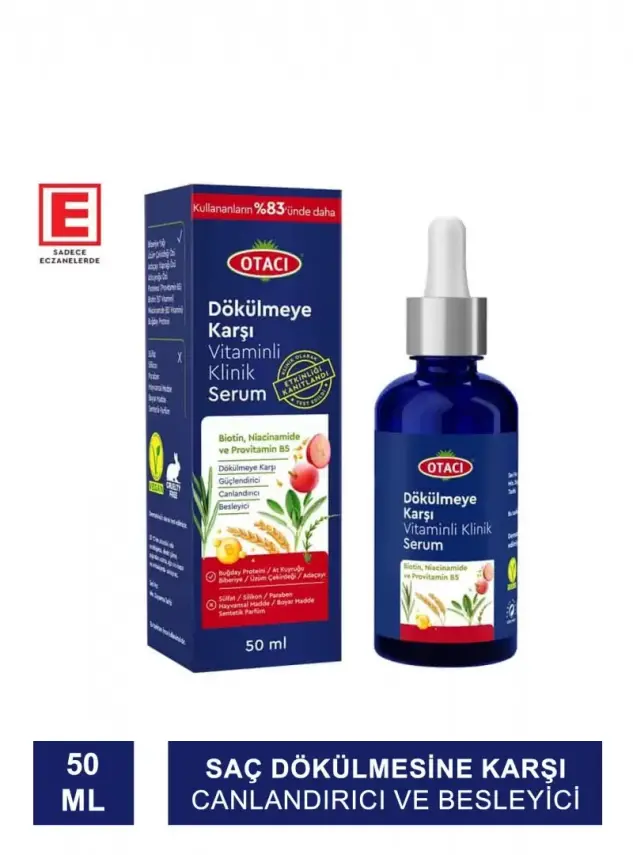 Otacı Dökülmeye Karşı Saç Serumu 50 ml - 1
