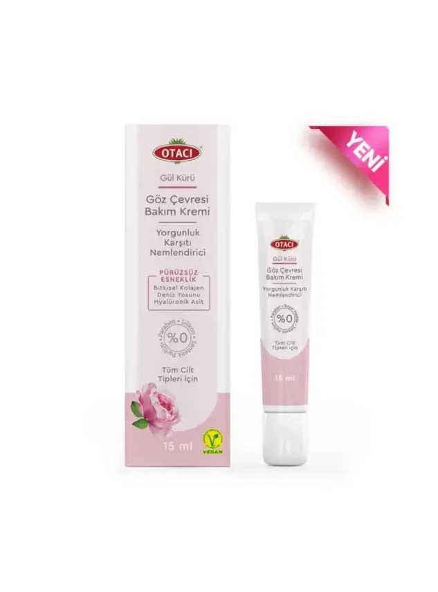 Otacı Gül Kürü Göz Çevresi Bakım Kremi 15 ml - 2