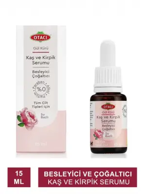 OUTLET-Otacı Gül Kürü Kaş ve Kirpik Serumu 15 ml - Otacı