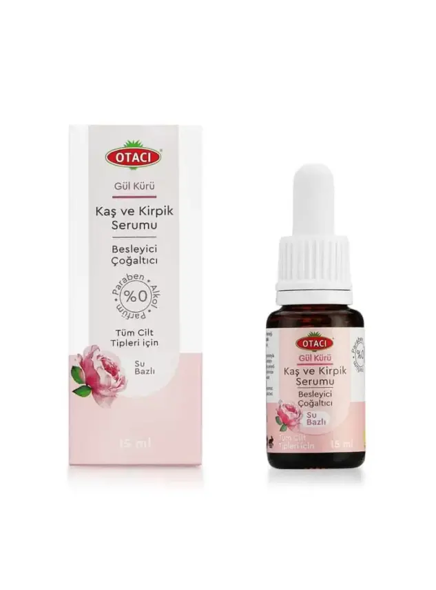 OUTLET-Otacı Gül Kürü Kaş ve Kirpik Serumu 15 ml - 2