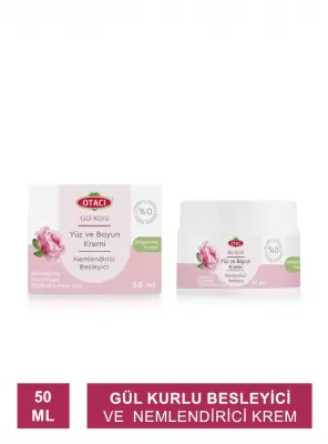 Otacı Gül Kürü Yüz ve Boyun Kremi 50 ml - 1