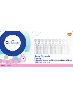 Otribebe Monodoz İzotonik ve Steril Deniz Suyu 5x20 Flakon - Otribebe