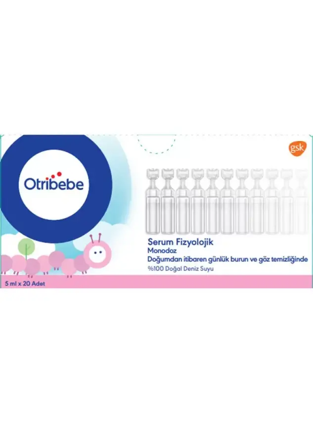 Otribebe Monodoz İzotonik ve Steril Deniz Suyu 5x20 Flakon - 1