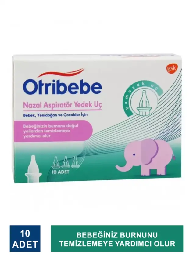 Otribebe Nazal Aspiratör Yedek Ucu 10'lu - 2