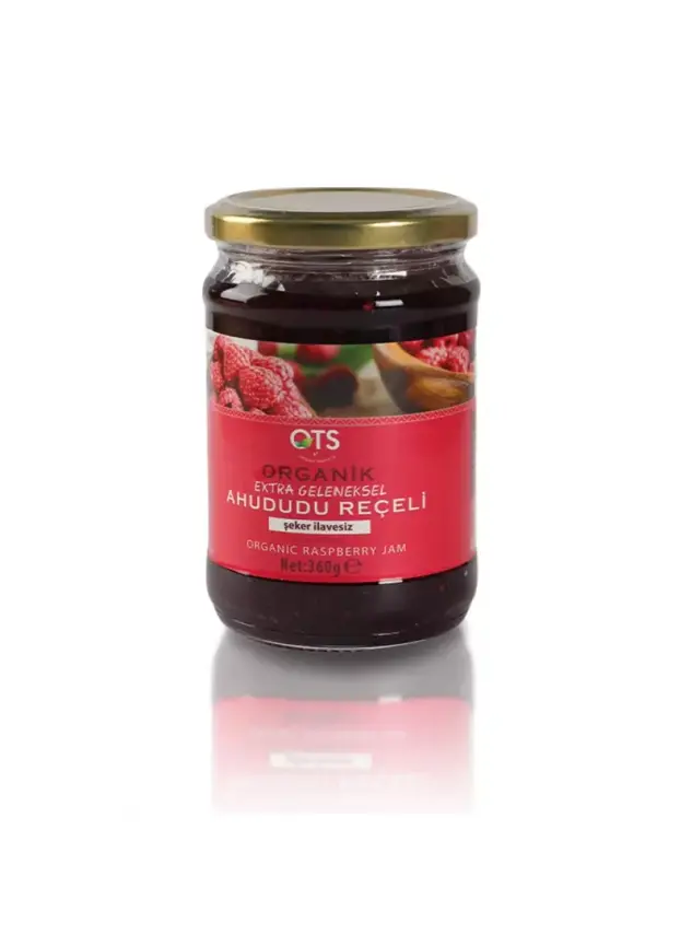 Ots Organik Ahududu Reçeli 360 Gr - 1