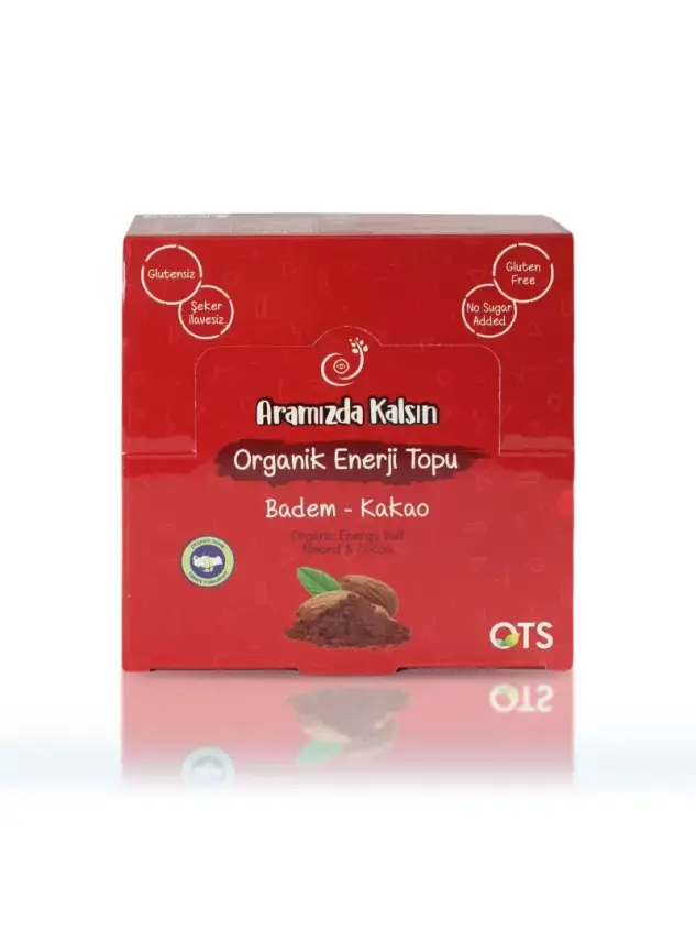 Ots Organik Aramızda Kalsın Enerji Topu Kakao&badem 16'lı - 1