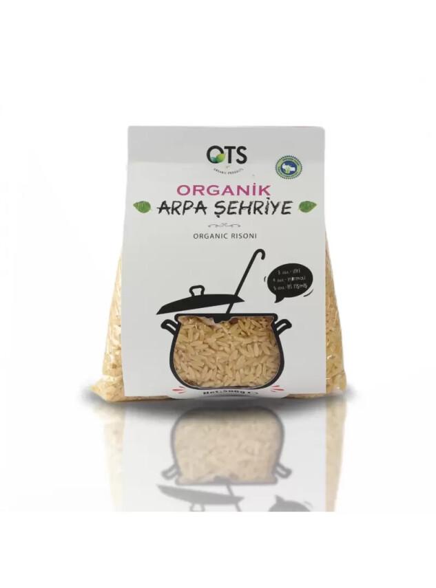 Ots Organik Arpa Şehriye 500 Gr - OTS ORGANİK