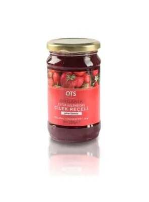 Ots Organik Çilek Reçeli 360 Gr - 1