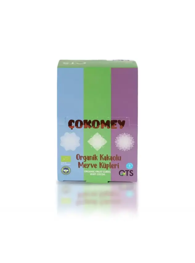 Ots Organik Çokomey Ahududu&kakao Meyve Küpleri 12'li - 2