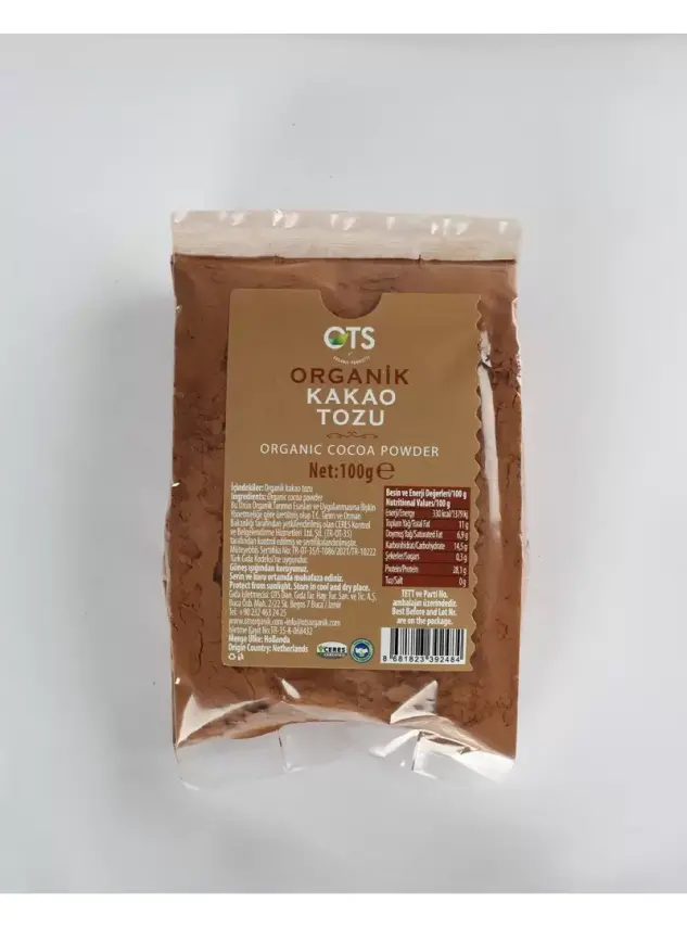 Ots Organik Kakao Unu/tozu 100 Gr - 1