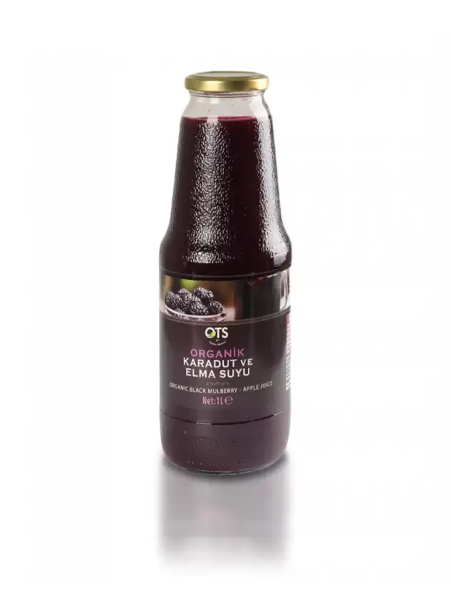 Ots Organik Karadut Ve Elma Suyu 1 Litre - 1