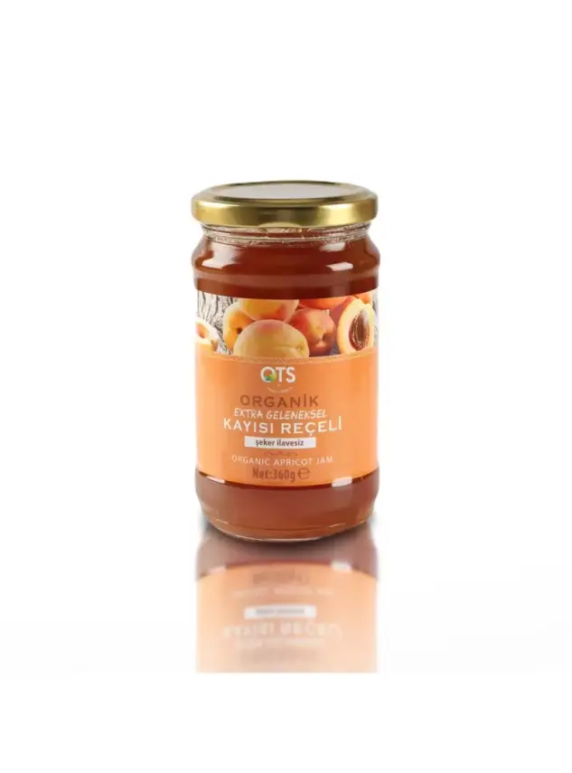 Ots Organik Kayısı Reçeli 360 Gr - 1