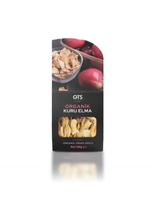 Ots Organik Kuru Elma 100 Gr - 1