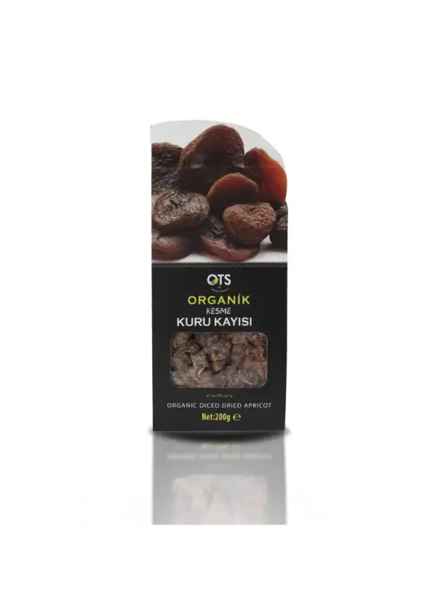 Ots Organik Kuru Kayısı - Kesme - 200 Gr - 1