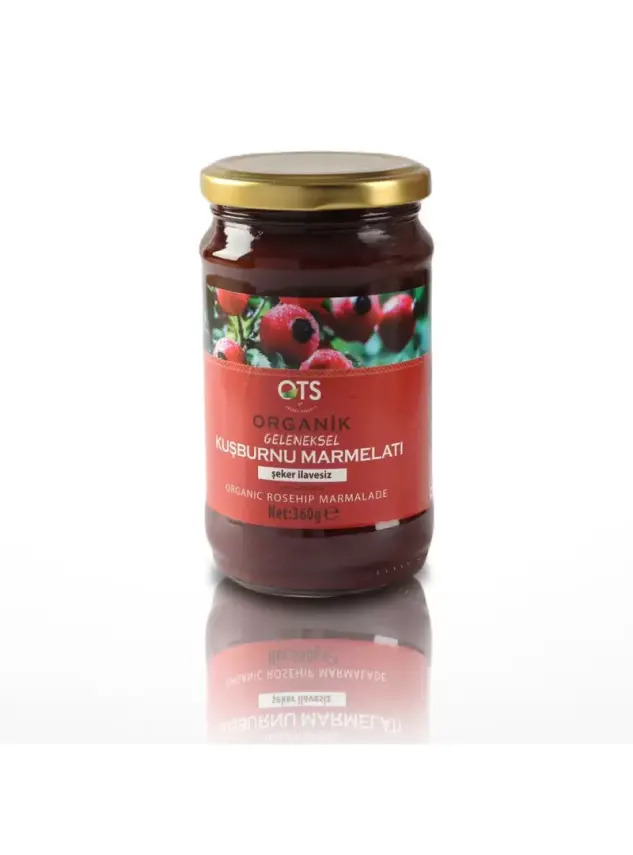 Ots Organik Kuşburnu Marmelatı 360 Gr - 1
