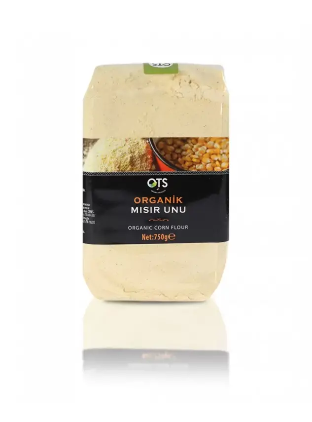 Ots Organik Mısır Unu 750 Gr - 1
