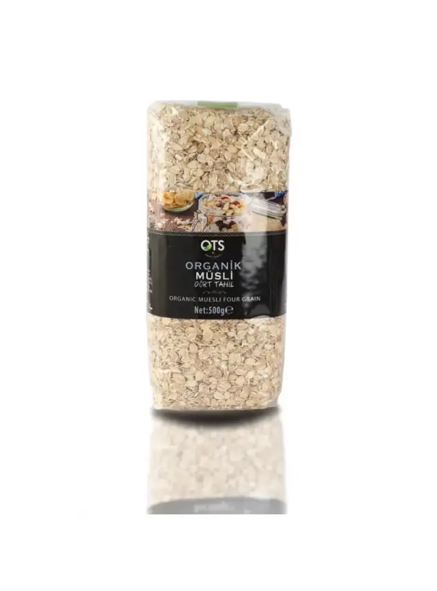 Ots Organik Müsli 4 Tahıl 500 Gr - 1